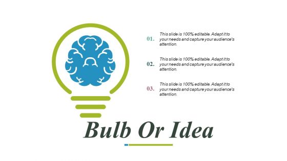 Bulb Or Idea Ppt PowerPoint Presentation Icon Templates