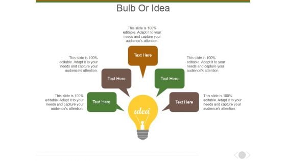 Bulb Or Idea Ppt PowerPoint Presentation Ideas Backgrounds