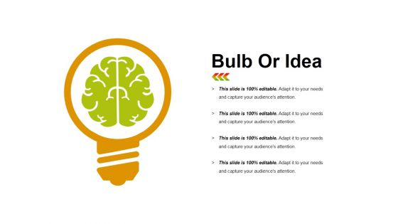 Bulb Or Idea Ppt PowerPoint Presentation Ideas Designs