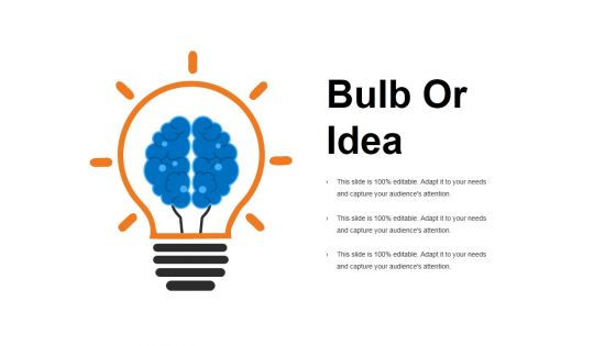 Bulb Or Idea Ppt PowerPoint Presentation Ideas Diagrams