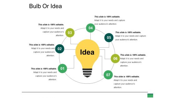 Bulb Or Idea Ppt PowerPoint Presentation Infographics Background Designs