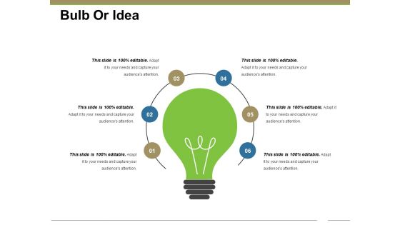 Bulb Or Idea Ppt PowerPoint Presentation Infographics Example