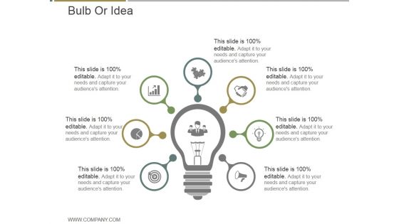 Bulb Or Idea Ppt PowerPoint Presentation Information