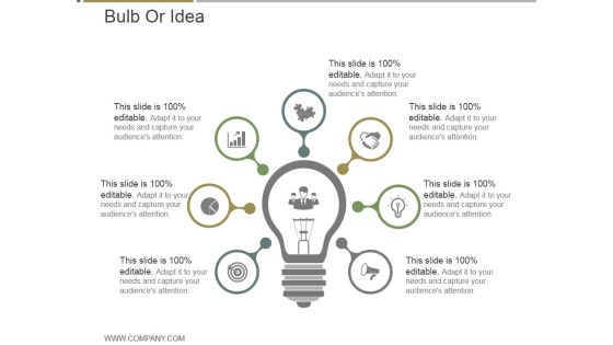 Bulb Or Idea Ppt PowerPoint Presentation Information