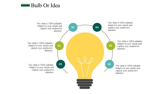 Bulb Or Idea Ppt PowerPoint Presentation Inspiration Images