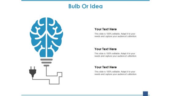 Bulb Or Idea Ppt PowerPoint Presentation Layouts Backgrounds