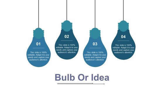 Bulb Or Idea Ppt PowerPoint Presentation Layouts Graphics Pictures