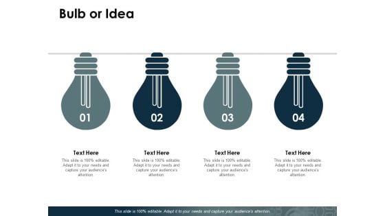 Bulb Or Idea Ppt PowerPoint Presentation Layouts Outfit