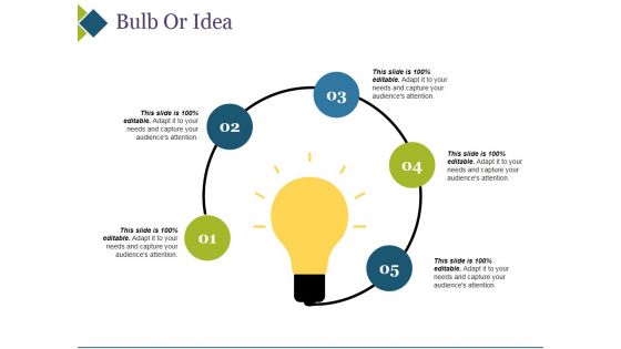 Bulb Or Idea Ppt PowerPoint Presentation Model Tips