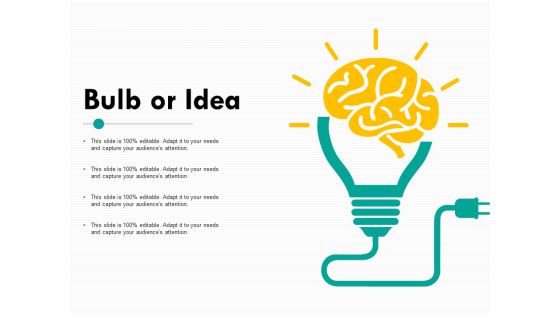 Bulb Or Idea Ppt PowerPoint Presentation Outline Graphics Tutorials