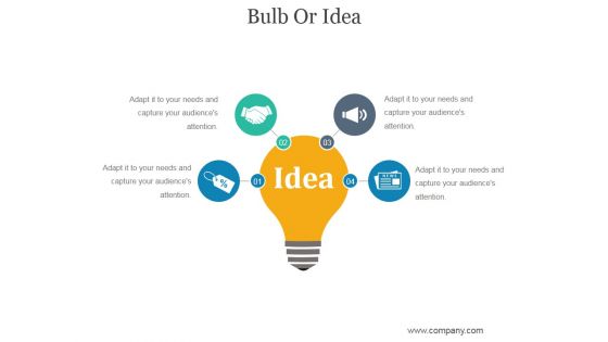 Bulb Or Idea Ppt PowerPoint Presentation Picture