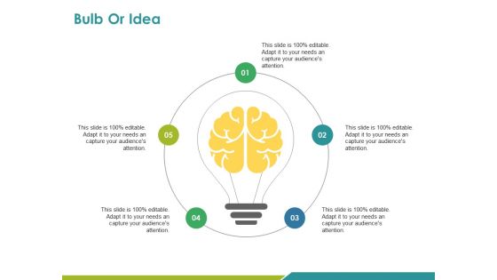Bulb Or Idea Ppt PowerPoint Presentation Professional Layout