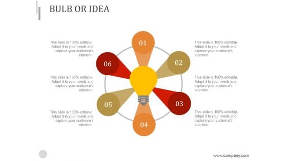 Bulb Or Idea Ppt PowerPoint Presentation Rules