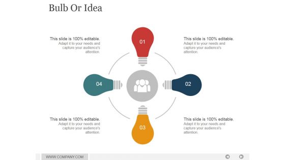 Bulb Or Idea Ppt PowerPoint Presentation Shapes