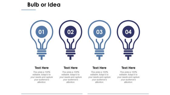 Bulb Or Idea Ppt PowerPoint Presentation Show Example Topics Bulb Or Idea Ppt PowerPoint Presentation Show Example Topics