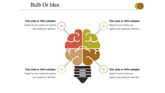 Bulb Or Idea Ppt PowerPoint Presentation Slides Background Designs