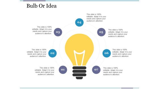 Bulb Or Idea Ppt PowerPoint Presentation Summary Mockup