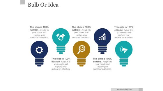 Bulb Or Idea Ppt PowerPoint Presentation Themes