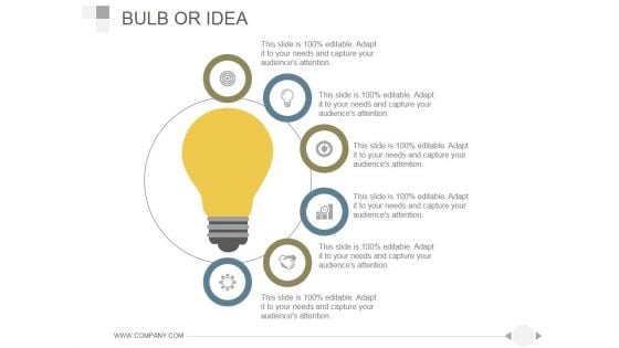 Bulb Or Idea Ppt PowerPoint Presentation Visuals