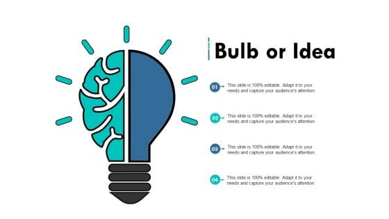 Bulb Or Idea Technology Innovation Ppt PowerPoint Presentation Inspiration Show