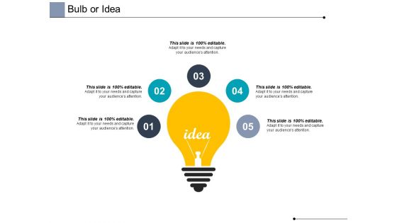 Bulb Or Idea Technology Ppt PowerPoint Presentation Diagram Lists
