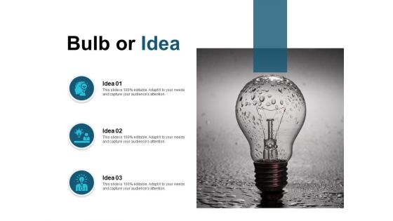 Bulb Or Idea Technology Ppt PowerPoint Presentation Gallery Clipart