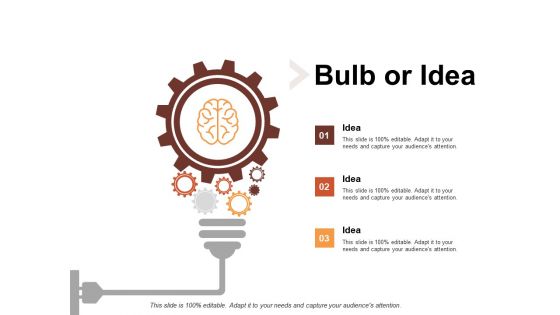 Bulb Or Idea Technology Ppt PowerPoint Presentation Gallery Information