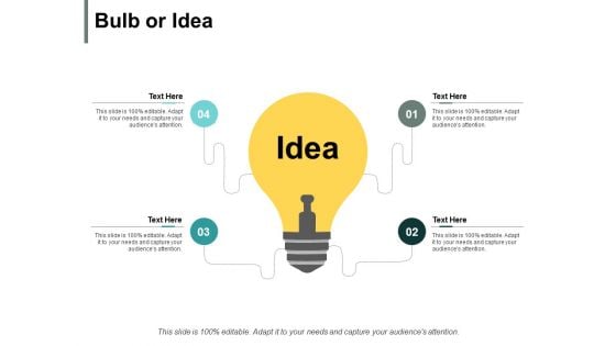 Bulb Or Idea Technology Ppt PowerPoint Presentation Inspiration Example File