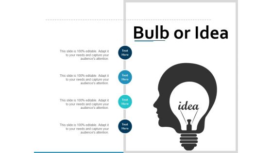 Bulb Or Idea Technology Ppt PowerPoint Presentation Layouts Picture