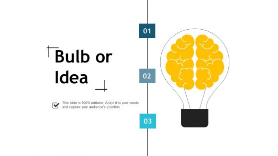 Bulb Or Idea Technology Ppt Powerpoint Presentation Model Styles