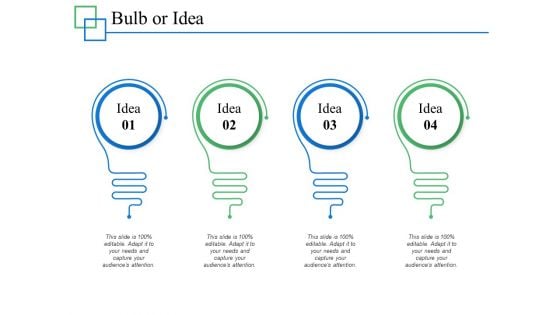 Bulb Or Idea Technology Ppt PowerPoint Presentation Professional Graphics Download