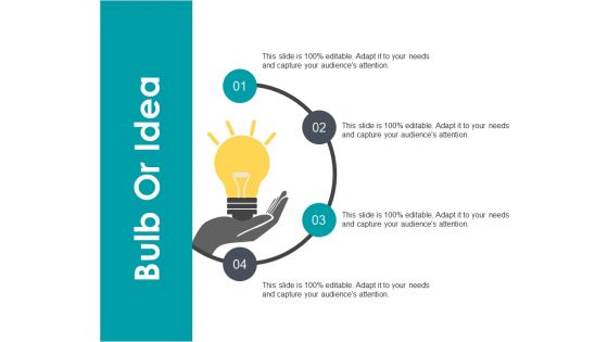 Bulb Or Idea Technology Ppt PowerPoint Presentation Show Visual Aids