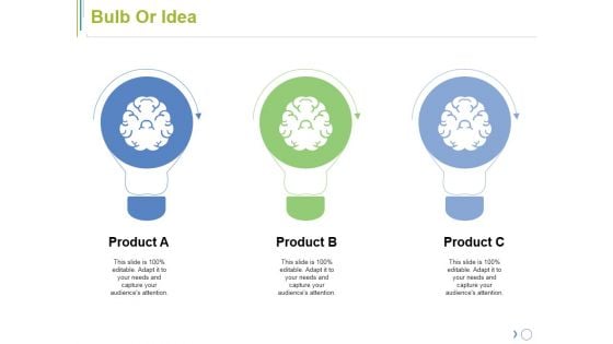 Bulb Or Idea Template Ppt PowerPoint Presentation File Outline