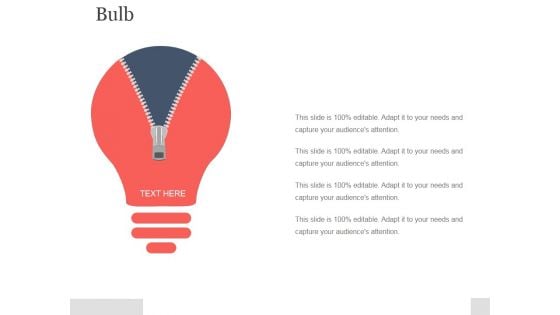 Bulb Ppt PowerPoint Presentation Infographics