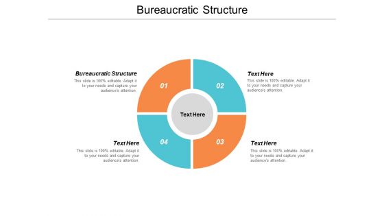 Bureaucratic Structure Ppt Powerpoint Presentation Icon Aids Cpb