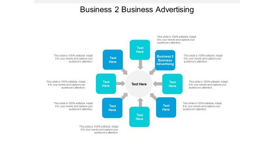 Business 2 Business Advertising Ppt PowerPoint Presentation Gallery Aids Cpb