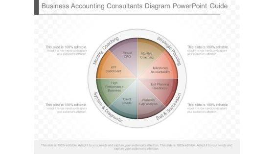 Business Accounting Consultants Diagram Powerpoint Guide