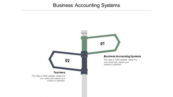 Business Accounting Systems Ppt PowerPoint Presentation Styles Display Cpb