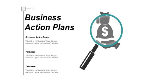 Business Action Plans Ppt PowerPoint Presentation Portfolio Layouts Cpb
