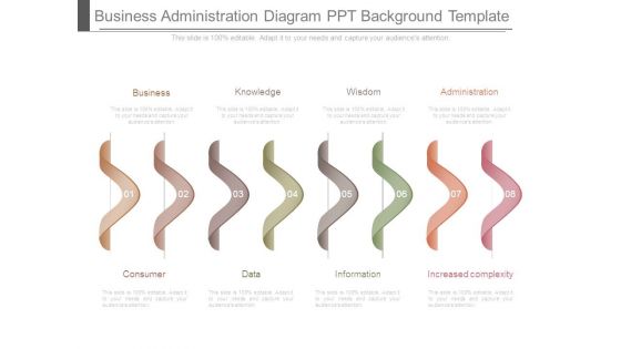Business Administration Diagram Ppt Background Template