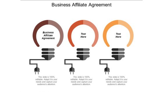 Business Affiliate Agreement Ppt PowerPoint Presentation Gallery File Formats
