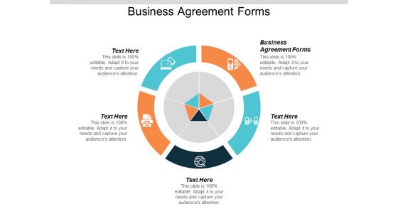 Business Agreement Forms Ppt PowerPoint Presentation Infographic Template Guidelines Cpb