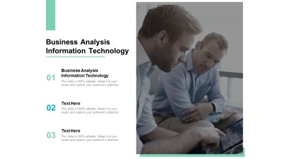 Business Analysis Information Technology Ppt PowerPoint Presentation Summary Introduction Cpb