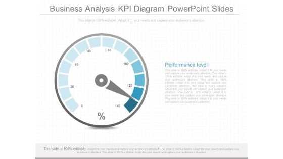 Business Analysis Kpi Diagram Powerpoint Slides