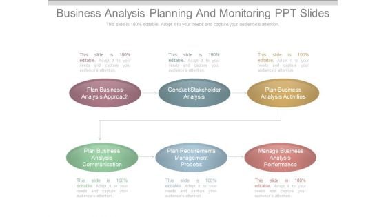 Business Analysis Planning And Monitoring Ppt Slides
