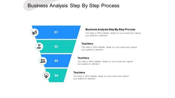 Business Analysis Step By Step Process Ppt PowerPoint Presentation Gallery Templates Cpb
