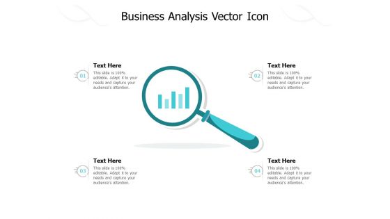 Business Analysis Vector Icon Ppt PowerPoint Presentation Pictures Layout Ideas