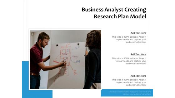 Business Analyst Creating Research Plan Model Ppt PowerPoint Presentation Professional Graphics Example PDF