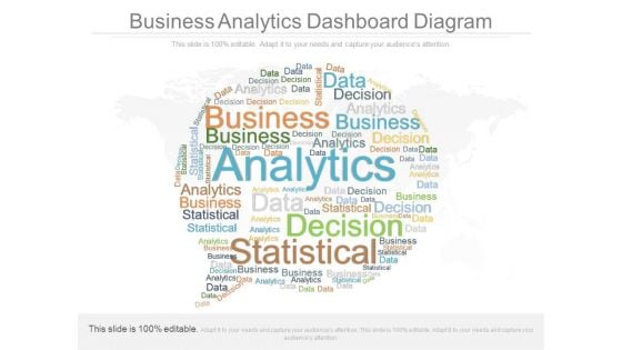 Business Analytics Dashboard Diagram