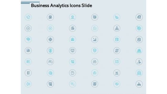 Business Analytics Icons Slide Technology Ppt PowerPoint Presentation Styles Outfit